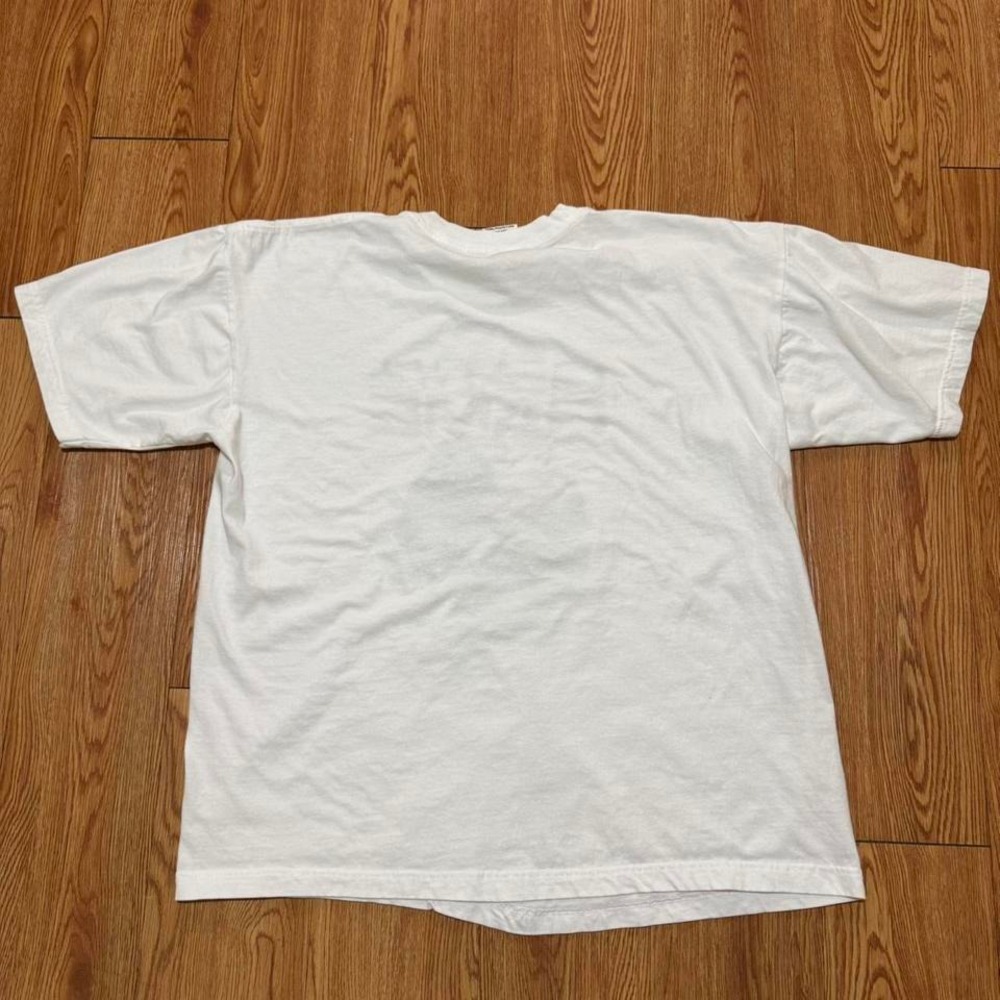 Vintage 90s BudHoops Anheuser Busch Basketball White‎ Shirt Size XL - Picture 2 of 7